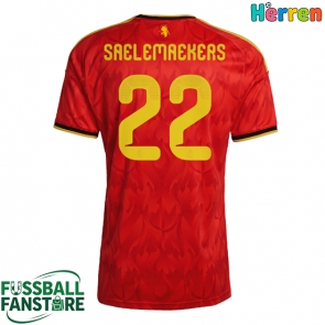 Belgien Alexis Saelemaekers #22 Replik Heimtrikot WM 2026 Kurzarm